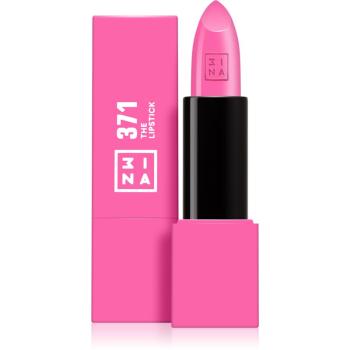 3INA The Lipstick rúž odtieň 371 Hot Pink 4,5 g