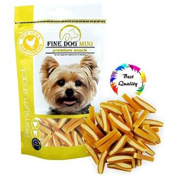 FINE DOG MINI Sandwich MINI strips KURACIE 80 g (8595657301966)