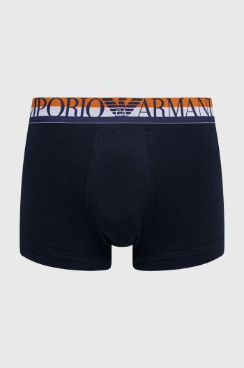 Boxerky Emporio Armani Underwear pánske, tmavomodrá farba
