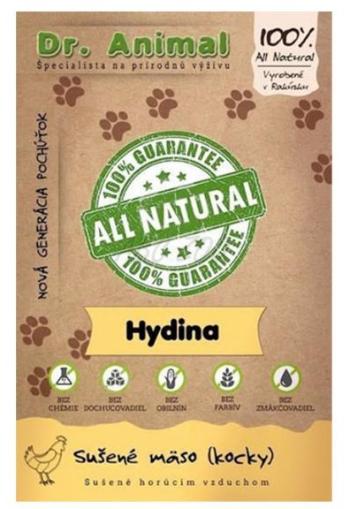 Dr. Animal Hydina sušené mäso kocky 80 g