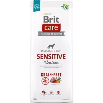 Brit Care Dog Grain-free so zverinou Sensitive 12 kg (8595602559138)