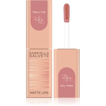 Gabriella Salvete Petra Nude Pillow Talk tekutý rúž s matným finišom 4,5 ml