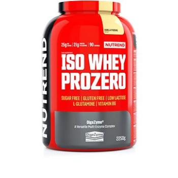 Nutrend ISO Whey Prozero, 2250 g, pudingová vanilka (VS-102-2250-PVA)