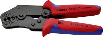 Knipex  97 52 20 krimpovacie kliešte  koaxiálne konektory BNC, TNC    RG58, RG59, RG62, RG71, RG223