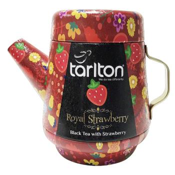 TARLTON Tea Pot Royal Strawberry čierny čaj 100 g