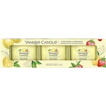 YANKEE CANDLE Iced Berry Lemonade set Sampler 3× 37 g (5038581128320)