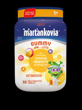 Marťankovia Gummy Jar-Leto želatínové tablety 50 ks