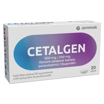 CETALGEN 500mg/200mg tablety 20 kusov