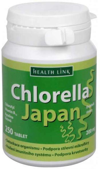 Health link Chlorella Japan 200 mg 250 tabliet