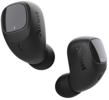 Trust Nika Compact Bluetooth, true Wireless  štupľové slúchadlá do uší  čierna