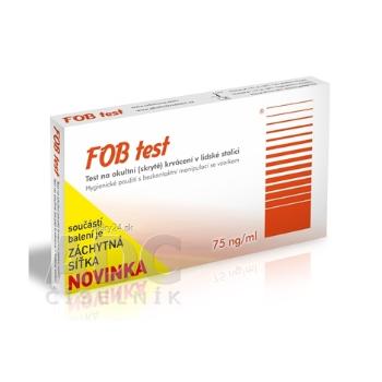 FOB TEST  test na okultné krvácanie 75ng/ml