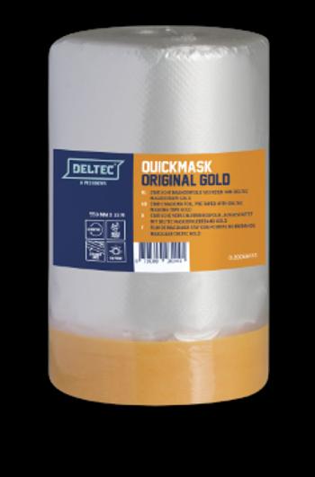 DELTEC QUICKMASK GOLD -Maskovacia fólia s lepiacou páskou 1100mm x 33m