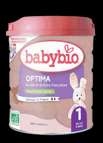 Babybio Počiatočné dojčenské bio mlieko Optima 1 800 g