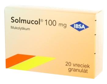 Solmucol 100 mg granulát 20 x 5 g
