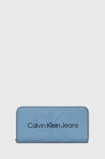 Peňaženka Calvin Klein Jeans dámska,čierna farba,K60K607634