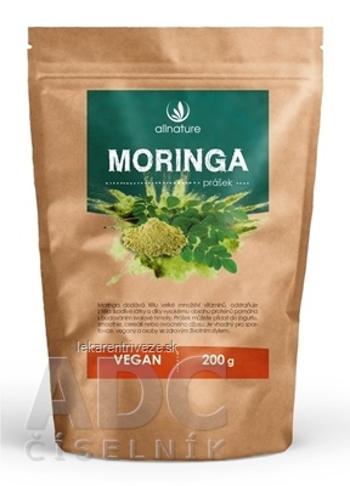 Allnature MORINGA VEGAN prášok 1x200 g