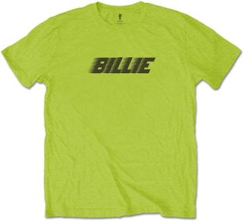 Billie Eilish Tričko Racer Logo & Blohsh Lime Green L
