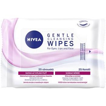 NIVEA Gentle Cleansing Wipes Dry and Sensitive Skin 25 ks (4005808561179)