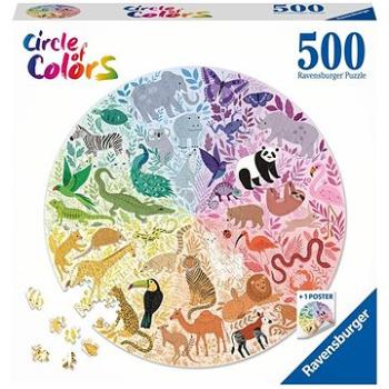 Ravensburger puzzle 171729 Zvieratá 500 dielikov (4005556171729)
