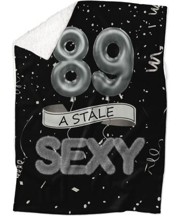 Deka Stále sexy – Čierna (vek: 89, Podšitie baránkom: ÁNO)