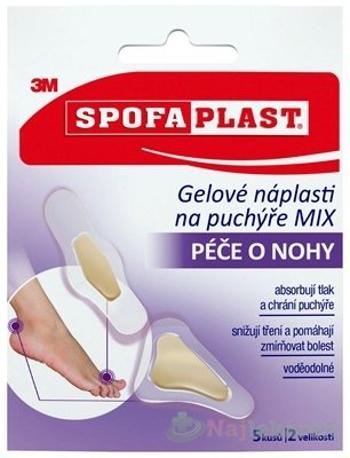 3M SPOFAPLAST Gélové náplasti na pľuzgiere, mix veľkostí a tvarov, 1x5 ks