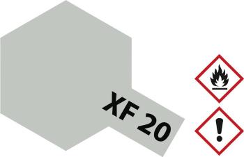 Tamiya akrylová farba stredne sivá (matná) XF-20 sklenená nádoba 23 ml