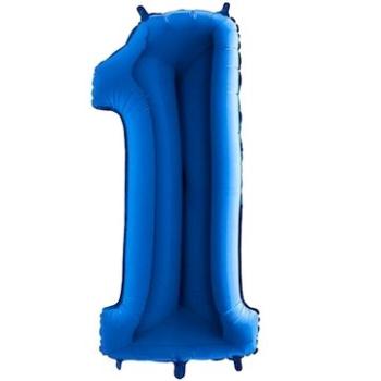 Balón fóliový číslice modrý – blue 102 cm – 1 (8435102305029)