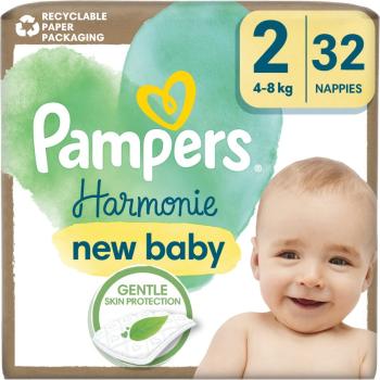 Pampers Harmonie Size 2 jednorazové plienky 4-8 kg 32 ks