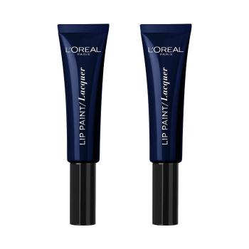 L'oréal  Set of 2 Infallible Lip Paint Lacquer Liquid Lipstick - 109  Líčenie obočia Other