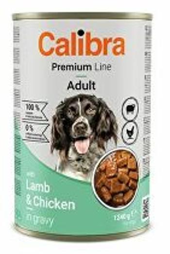 Calibra Dog Premium Cons. s jahňacím a kuracím mäsom 1240g + Množstevná zľava