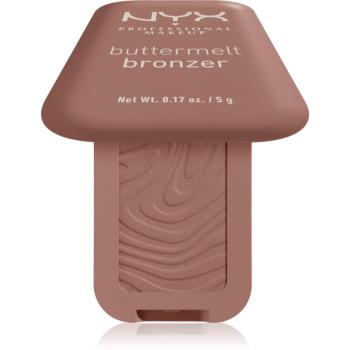 NYX Professional Makeup Buttermelt Bronzer krémový bronzer odtieň 02 All Buttad Up 5 g