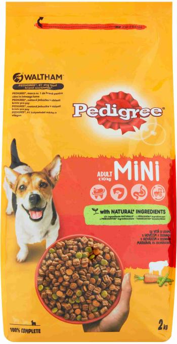 PEDIGREE Granule Mini s hovädzím a zeleninou 2kg