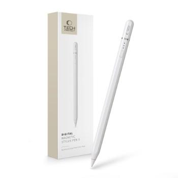 Tech-Protect Digital Magnetic Stylus pero na iPad, biele