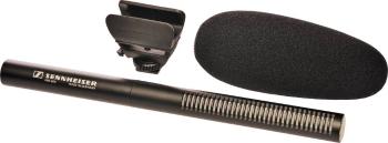 Sennheiser MKE 600  kamerový mikrofón Druh prenosu:káblový vr. ochrany proti vetru, montáž pätky blesku