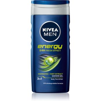Nivea Men Energy sprchový gél pre mužov 250 ml