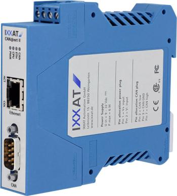 Ixxat 1.01.0086.10200  CAN prevodník CAN dátová zbernica , Ethernet    12 V/DC, 24 V/DC 1 ks