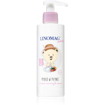 Linomag Emolienty Hand Soap Red Fruit tekuté mydlo na ruky pre deti Red Fruit 200 ml