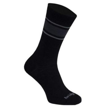 Ponožky Bridgedale Everyday Sock / Liner Merino Endurance Boot black/lt grey/035 3,5-6