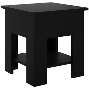 SHUMEE Konferenčný stolík čierny 40 × 40 × 42 cm kompozitné drevo, 810272