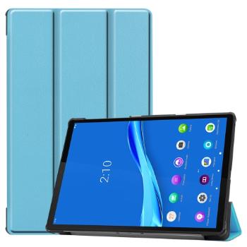 LEATHER Puzdro Lenovo Tab M10 Plus (TB-X606F / TB-X606L / ZA5T0081CZ / ZA5V0206CZ) svetlomodré