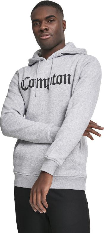 Compton Mikina Logo Grey/Black XS