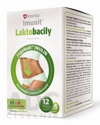 Swiss Imunit LAKTOBACILY 36 kapsúl