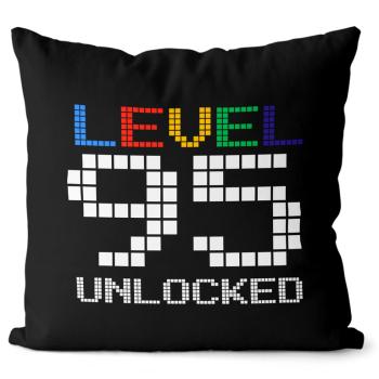 Vankúš Level unlocked (vek: 95, Velikost: 40 x 40 cm)