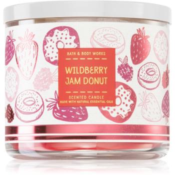 Bath & Body Works Wildberry Jam Donut vonná sviečka 411 g