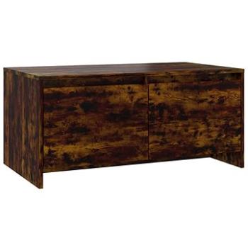 SHUMEE Konferenčný stolík dymový dub 90 × 50 × 41,5 cm drevotrieska, 813029