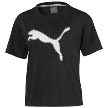 Puma  Tričká s krátkym rukávom Modern Sports Logo Tee  Čierna