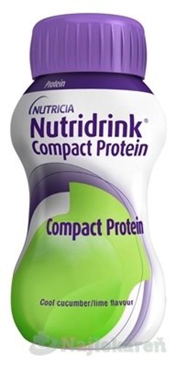 Nutridrink Compact Protein s príchuťou chladivej uhorky/limetky 24x125 ml