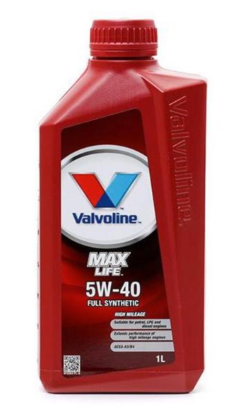 VALVOLINE MAXLIFE SYNTHETIC 5W-40 1L 872363