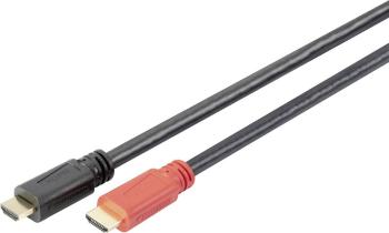 Digitus HDMI prepojovací kábel #####HDMI-A Stecker, #####HDMI-A Stecker 15.00 m čierna AK-330105-150-S pozlátené kontakt