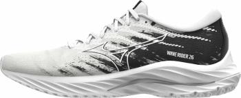 Mizuno Wave Rider 26 White/White/Black 43